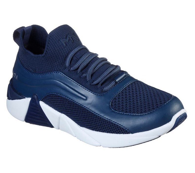 Skechers Dam Marinblå Slip On - A-Line - Roads - Sverige (RQANJ-0546)